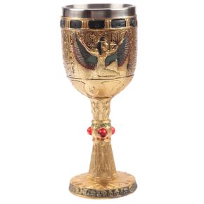 Decorative Egyptian Isis Goblet Decorative Egyptian Isis Goblet