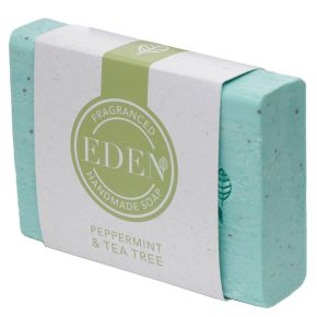 Eden Handmade Soap Bar Peppermint & Tea Tree Eden Handmade Soap Bar Peppermint & Tea Tree