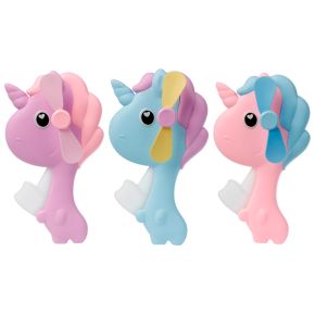 Adoracorns Handheld Hand-Operated Unicorn Fan Adoracorns Handheld Hand-Operated Unicorn Fan