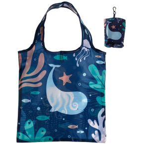Foldable Reusable Shopping Bag Eco Sealife Foldable Reusable Shopping Bag Eco Sealife