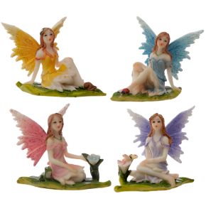 Flora & Fauna Meadow Flower Fairy Figurine Flora & Fauna Meadow Flower Fairy Figurine