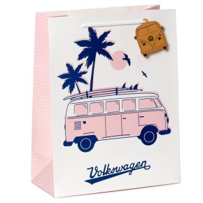 Volkswagen VW T1 Camper Bus Explore More Gift Bag Large Volkswagen VW T1 Camper Bus Explore More Gift Bag Large