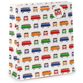 Volkswagen VW T1 Camper Bus Multi Design Gift Bag Extra Large Volkswagen VW T1 Camper Bus Multi Design Gift Bag Extra Large