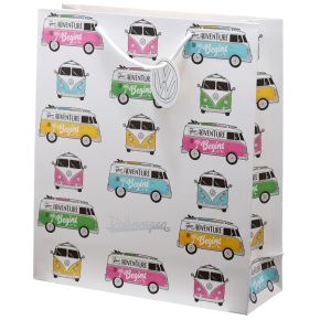 Volkswagen VW T1 Camper Bus Surf Gift Bag Extra Large Volkswagen VW T1 Camper Bus Surf Gift Bag Extra Large