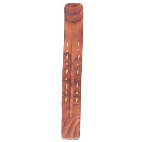 Sheesham Wood Ashcatcher Incense Stick Burner Diamonds Inlay Sheesham Wood Ashcatcher Incense Stick Burner Diamonds Inlay