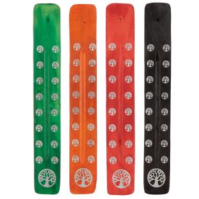 Tree of Life Wooden Ashcatcher Incense Sticks Burner Tree of Life Wooden Ashcatcher Incense Sticks Burner