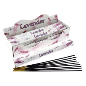 37102 Stamford Premium Hex Incense Sticks Lavender 37102 Stamford Premium Hex Incense Sticks Lavender