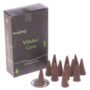 37179 Stamford Black Incense Cones Witches Curse 37179 Stamford Black Incense Cones Witches Curse
