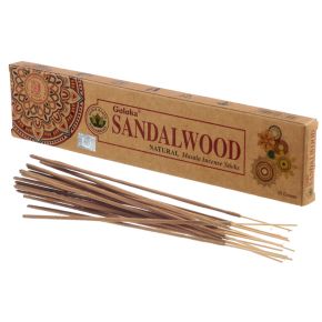 Goloka Organika Sandalwood Incense Sticks Goloka Organika Sandalwood Incense Sticks