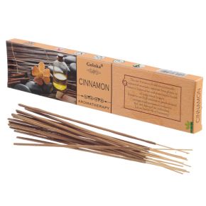 Goloka Aromatherapy Cinnamon Incense Sticks Goloka Aromatherapy Cinnamon Incense Sticks