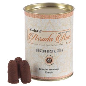 Goloka Backflow Arruda Rue Incense Cones Goloka Backflow Arruda Rue Incense Cones