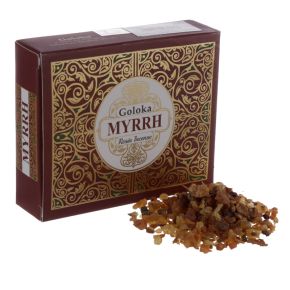 Goloka Incense Resin Myrrh 30g Goloka Incense Resin Myrrh 30g