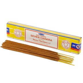 01412 Satya VFM Seven Chakra Nag Champa Incense Sticks 01412 Satya VFM Seven Chakra Nag Champa Incense Sticks