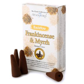 37425 Stamford Backflow Incense Cones Frankincense & Myrrh 37425 Stamford Backflow Incense Cones Frankincense & Myrrh