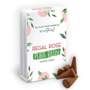 46224 Stamford Plant Based Incense Cones Regal Rose 46224 Stamford Plant Based Incense Cones Regal Rose