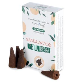 46404 Stamford Plant Based Backflow Incense Cones Sandalwood 46404 Stamford Plant Based Backflow Incense Cones Sandalwood