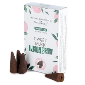 46406 Stamford Plant Based Backflow Incense Cones Sweet Musk 46406 Stamford Plant Based Backflow Incense Cones Sweet Musk