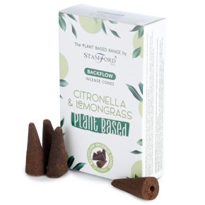 46423 Stamford Plant Based Backflow Incense Cones Citronella & Lemongrass 46423 Stamford Plant Based Backflow Incense Cones Citronella & Lemongrass