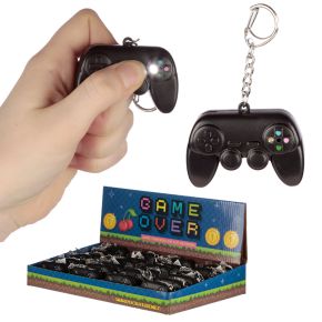 Game Over LED Keyring with Sound Game Over LED Keyring with Sound