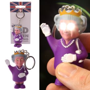 Queen LED Keyring with Sound (Rule Britannia) Queen LED Keyring with Sound (Rule Britannia)