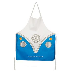 Cotton Apron Volkswagen VW T1 Camper Bus Blue Cotton Apron Volkswagen VW T1 Camper Bus Blue