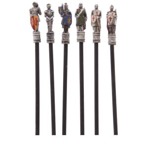 Pencil with Knight Topper Pencil with Knight Topper