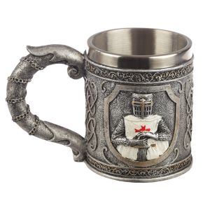 Decorative Crusader Knight Tankard Decorative Crusader Knight Tankard