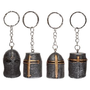 Medieval Knight Helmet Keyring Medieval Knight Helmet Keyring