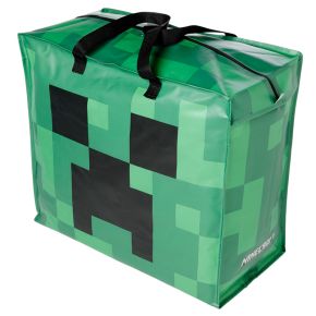 Minecraft Creeper Zip Up Laundry Storage Bag Minecraft Creeper Zip Up Laundry Storage Bag