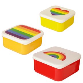 Set of 3 Lunch Box S/M/L Somewhere Rainbow Set of 3 Lunch Box S/M/L Somewhere Rainbow