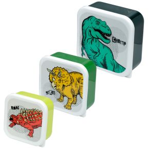 Set of 3 Lunch Box M/L/XL Dinosauria Set of 3 Lunch Box M/L/XL Dinosauria