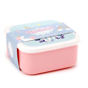 Set of 3 Lunch Box S/M/L Unicorn Magic Set of 3 Lunch Box S/M/L Unicorn Magic