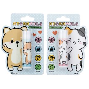 Lola the Cat & Shuggs the Shiba Inu Adoramals Pets Stick Lip Balm Lola the Cat & Shuggs the Shiba Inu Adoramals Pets Stick Lip Balm