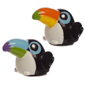 Toucan Party Lip Balm in Toucan Shaped Holder Toucan Party Lip Balm in Toucan Shaped Holder