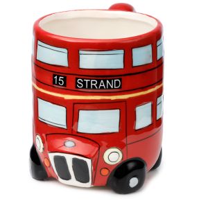London Icons Red Routemaster Bus Ceramic Shaped Mug London Icons Red Routemaster Bus Ceramic Shaped Mug