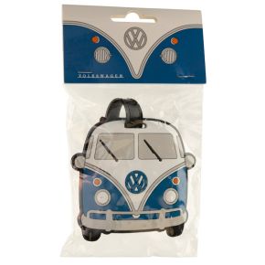 Volkswagen VW T1 Camper Bus Blue PVC Luggage Tag Volkswagen VW T1 Camper Bus Blue PVC Luggage Tag