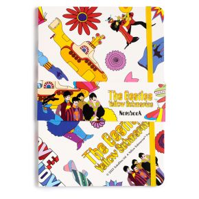 The Beatles Yellow Submarine White Recycled Paper A5 Notebook The Beatles Yellow Submarine White Recycled Paper A5 Notebook