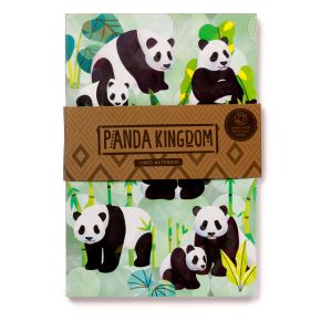 Panda Kingdom Recycled Paper A5 Notebook Panda Kingdom Recycled Paper A5 Notebook