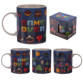 Game Over Porcelain Mug Game Over Porcelain Mug