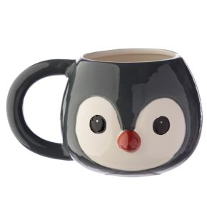 Adoramals Penguin Head Ceramic Shaped Mug Adoramals Penguin Head Ceramic Shaped Mug
