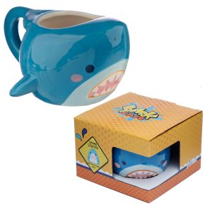 Shark Cafe Shark Head Ceramic Shaped Mug Shark Cafe Shark Head Ceramic Shaped Mug