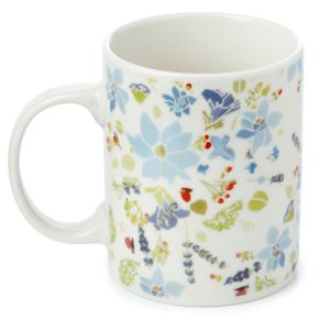Julie Dodsworth Blue Lavender Garden Porcelain Mug Julie Dodsworth Blue Lavender Garden Porcelain Mug