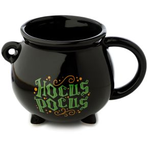 Hocus Pocus Black Cauldron Ceramic Shaped Mug Hocus Pocus Black Cauldron Ceramic Shaped Mug