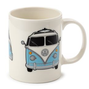 Volkswagen VW T1 Camper Bus Surf Begins Porcelain Mug Volkswagen VW T1 Camper Bus Surf Begins Porcelain Mug