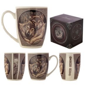 Lisa Parker Loyal Companions Wolf Porcelain Mug Lisa Parker Loyal Companions Wolf Porcelain Mug