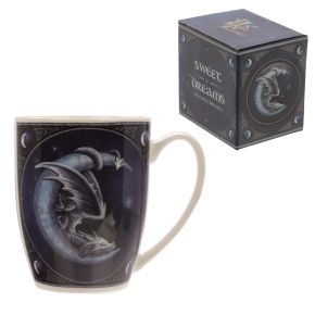 Lisa Parker Sweet Dreams Dragon & Moon Porcelain Mug Lisa Parker Sweet Dreams Dragon & Moon Porcelain Mug