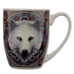 Lisa Parker Guardian of the Falls Wolf Porcelain Mug Lisa Parker Guardian of the Falls Wolf Porcelain Mug