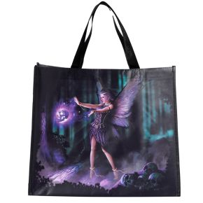 Natasha Faulkner Dark Fairy & Skull Reusable Shopping Bag Natasha Faulkner Dark Fairy & Skull Reusable Shopping Bag