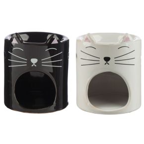Feline Fine Ceramic Cat Head Oil Burner Feline Fine Ceramic Cat Head Oil Burner