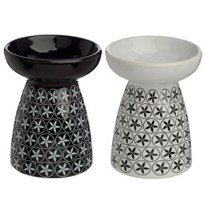 Eden Floral Pattern Ceramic Oil & Wax Burner Eden Floral Pattern Ceramic Oil & Wax Burner